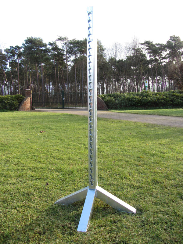 Unpainted Aluminium Backstands