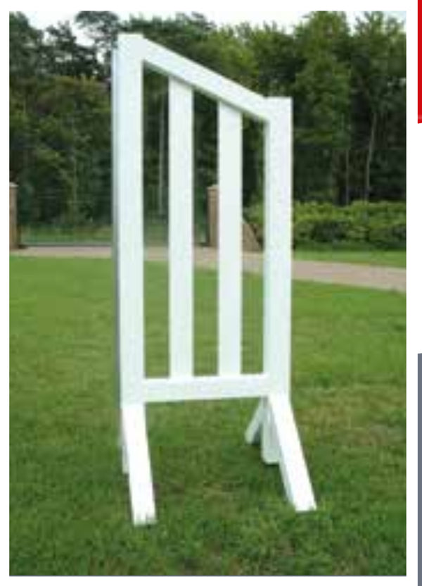 White Aluminium Front Wing 155cm